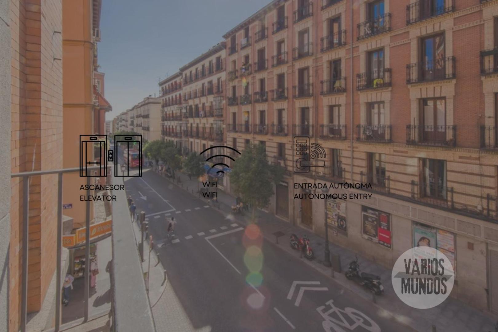 Classic Apt 7Pax En La Latina-Centro De Madrid Esterno foto